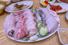 난자완스와 가자미찜  그리고 겨울 민어,  인천에서의 하루