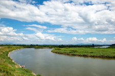 지평선에서  수평선까지,  만경강 라이딩