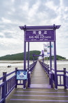 보라색을 넘어 섬이 보였다 신안 반월도, 박지도