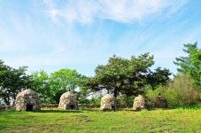 것대산 꼭대기에서 통쾌한 전망을 즐기다