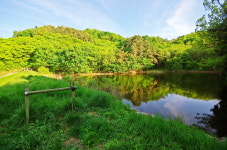 것대산 꼭대기에서 통쾌한 전망을 즐기다