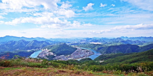 하늘과 맞닿은 곳에서 굽어보는 단양의 풍경들