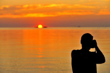 경계선에서 만난 선물, 아름다운 섬 노을 11선