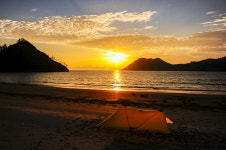 경계선에서 만난 선물, 아름다운 섬 노을 11선