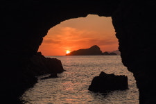 경계선에서 만난 선물, 아름다운 섬 노을 11선