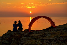 경계선에서 만난 선물, 아름다운 섬 노을 11선