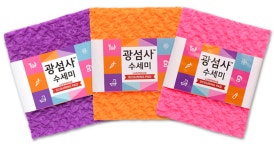 위더스뷰티, 기름기가 엉겨붙지 않는 신소재 수세미 출시