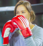 완벽한 아내 고소영, 권투 글러브를 낀 사연은?