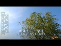 [詩가 있는 아침] 바람 소리가 좋다