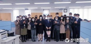 [포토뉴스] 중부세무서 신청사 준공식 개최...임성빈 서울청장 직원들 격려