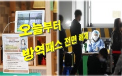 오늘부터 방역패스 전면 해제…확진자 동거인도 격리 면제