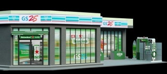 하이네켄 실버, X GS25 편의점 팝업스토어 오픈