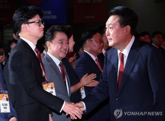 국민의힘 당 대표에 한동훈…최고위원 '장동혁·김민전·김재원·인요한' 당선