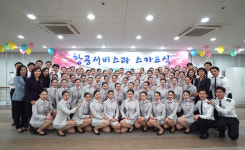 대림대, 스카프 직접 매주신 선배님, 감사합니다!