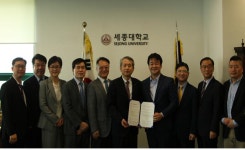 세종에프앤에스(주)-혜성여고 | 세종대, (주)더본코리아와 업무 협약