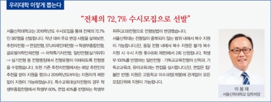 [2019 수시입학정보]서울신학대학교