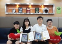 대구한의대 포항한방병원 김무욱 과장, 자녀와 함께 헌혈유공장