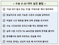 수능 D-30, 막판 성적 향상을 위한 실전 대비법