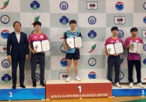 안동대 남기홍 선수, 한국대학탁구연맹전 2관왕