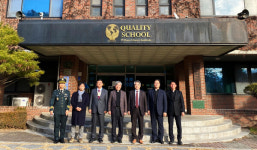 가톨릭관동대, 신입생 정시모집 앞두고 고교 방문 홍보