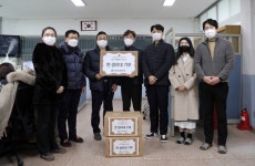 조선이공대, 조대여중에 면생리대 64세트 기부