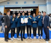 유원대 여검객들, 금빛 칼날 빛났다