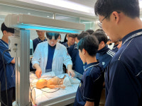 김천대, 아포중 전교생 대상 학과 전공체험 운영