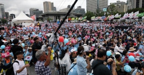 통일운동 선봉나선 농민들