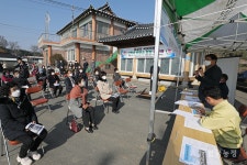영암군민들 농지태양광 확산 위한 한전 변전소 결사반대