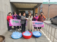 철원 연지곤지마을 주민들, 두부 100인분 만들어 기부