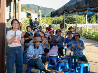 양수발전소 반대투쟁 풍천리 주민들의 마을잔치
