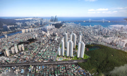 총 698세대…부산 광안 코오롱하늘채 센텀비치 조합원 모집중