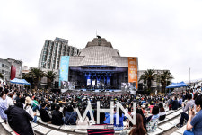 (해비치아트페스티벌) 어안 렌즈로 바라본 탑동해변공연장[포토]