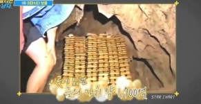 차트를 달리는 남자 찾는 사람이 임자 1경원 가치라는 야마시타 보물의 입 안 다물어지는 정체 (영상)