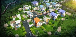 수지구 동천동에 자리잡는 용인타운하우스 시크힐 분양