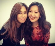 임선혜, 최정원과 다정한 투샷 