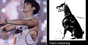 온몸으로 우울증 신호 보냈다 샤이니 故 종현이 했던 블랙독 문신에 담긴 의미