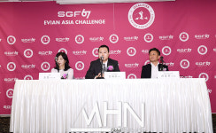 [MHN포토] 김대환 대표 SGF67 에비앙아시아챌린지 개최합니다