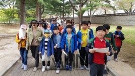 모량초등학교, 교실 밖 역사교실 1차 탐방 실시 경주 역사 오감으로 익혀