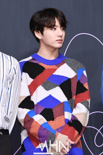 [MHN포토] 방탄소년단 정국 '옆태도 훈훈해~'