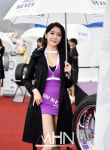 [MHN포토] 레이싱모델 민채윤 고급진 미소(넥센스피드레이싱)