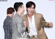 [MHN포토] 슈퍼주니어 동해-동방신기 유노윤호 훈훈한 분위기