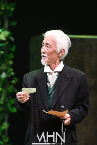[MHN포토] 오현경 '85세의 현역배우의 연기 열정'