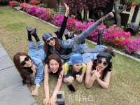 [포토] 익살스런 샵모빌리티 CAC 캐롤카 모델 오남매 (샵모빌리티 CAC캐롤카)