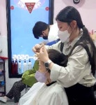 미용학원 광주겟잇뷰티아카데미, 헤어미용 재능봉사활동 실시