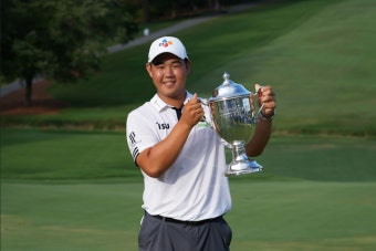 김주형, PGA 투어 한국인 최연소 우승!