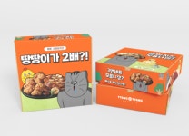 땅땅치킨, 짐승친구들 땅땅이 콜라보 영상&패키지 선보여