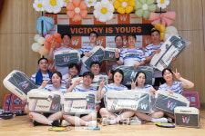 [현장] 제24회 달성군수기 생활체육 배드민턴대회 참가 동호인들