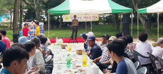 진주 금산면 찾아가는 작은 음악회 열려