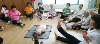 진주 상평동 노인건강관리교실 운영